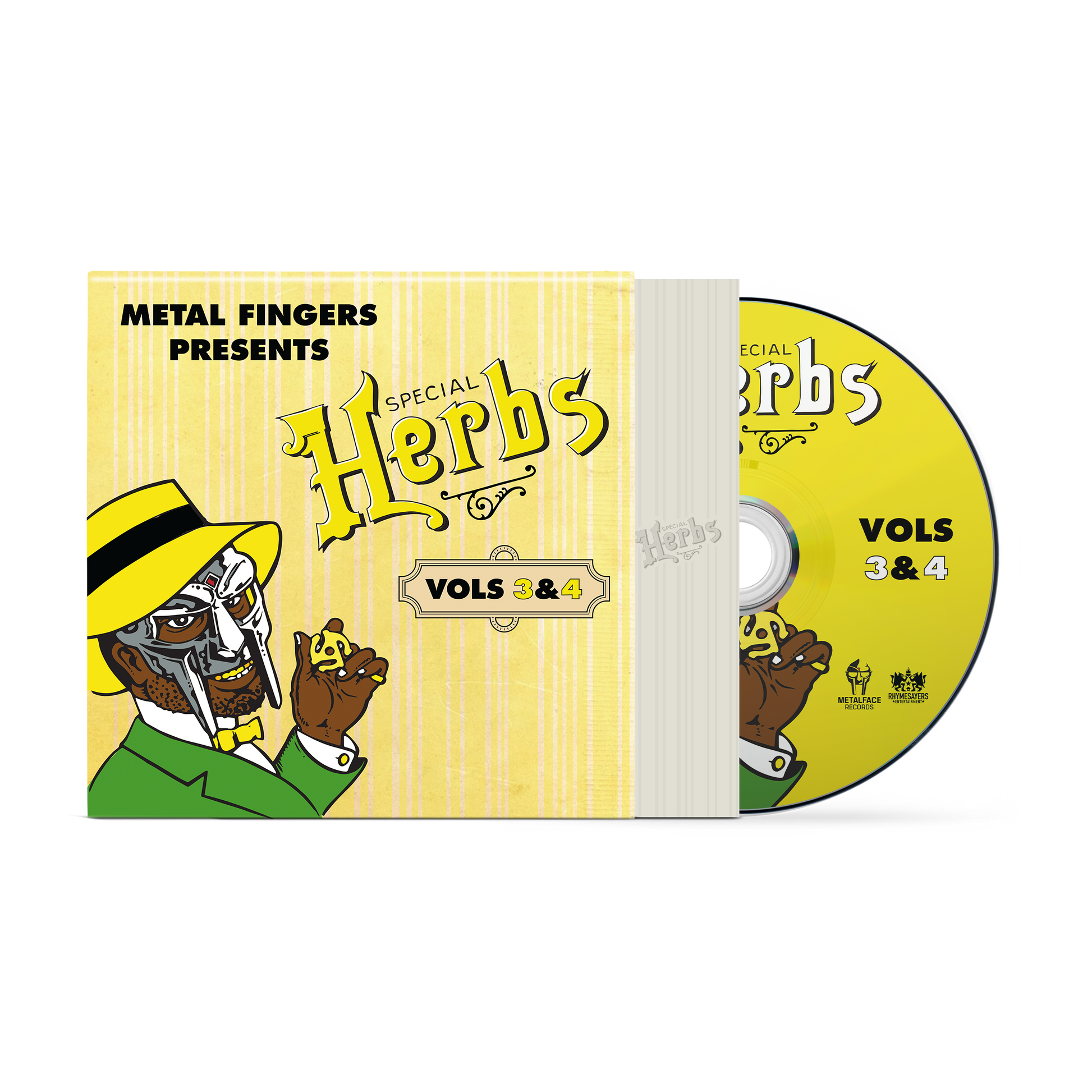 Metal Fingers Presents: Special Herbs Vol. 3 & 4 *PRE-ORDER 9/5/25*(CD) | Mint (M) Mint (M) - HIP HOP *NEW*