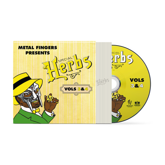 Metal Fingers Presents: Special Herbs Vol. 3 & 4 *PRE-ORDER 9/5/25*(CD) | Mint (M) Mint (M) - HIP HOP *NEW*
