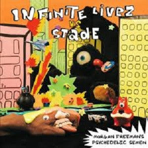 Infinite Livez vs. Stade - Morgan Freeman's Psychedelic Semen (CD) | Mint Mint - HIP HOP *NEW*