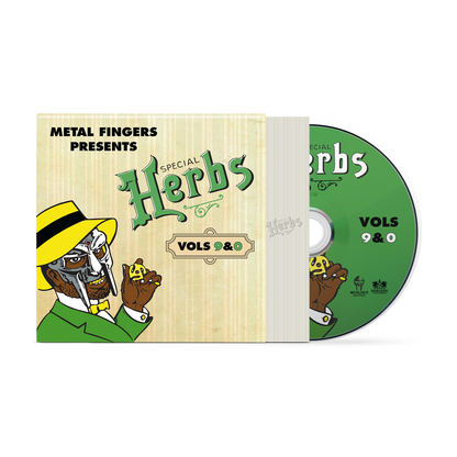 Metal Fingers Presents: Special Herbs Vol. 9 & 0 *PRE-ORDER 9/5/25*(CD) | Mint (M) Mint (M) - HIP HOP *NEW*