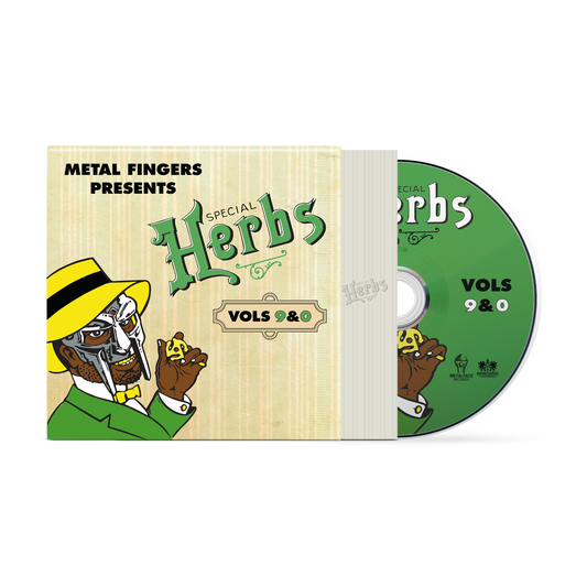 Metal Fingers Presents: Special Herbs Vol. 9 & 0 *PRE-ORDER 9/5/25*(CD) | Mint (M) Mint (M) - HIP HOP *NEW*