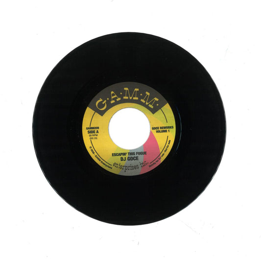 DJ Goce - Goce Reworks Volume 1 (VINYL 7" GAMM Enterprises) | NEW - HIP HOP *NEW*