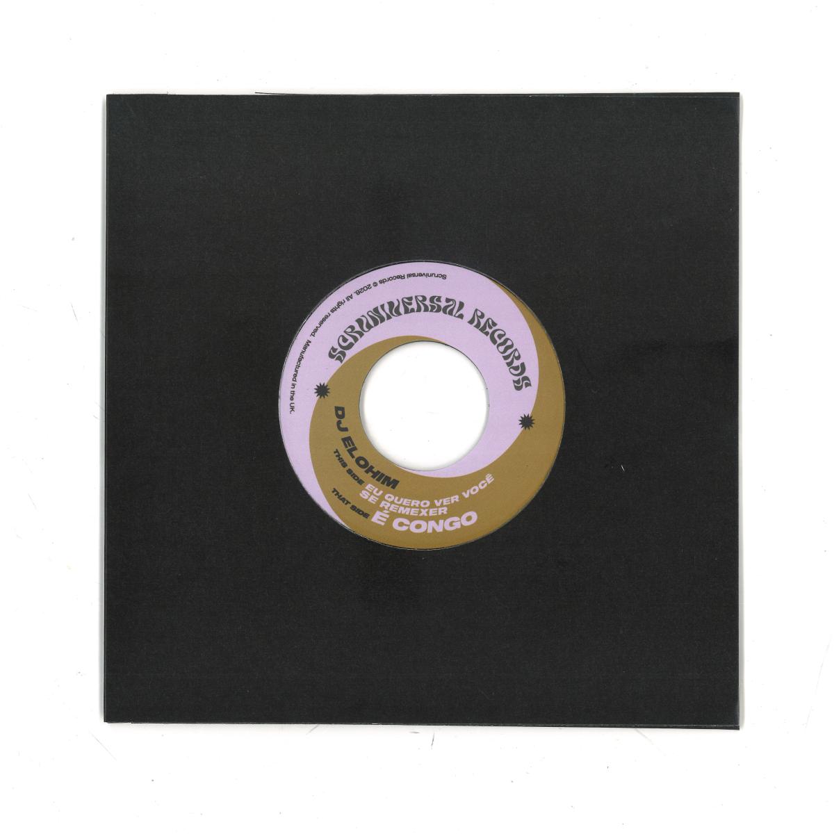 DJ Elohim - Bateria Recarregada Edits (VINYL 7" Scruniversal) | NEW - HIP HOP *NEW*
