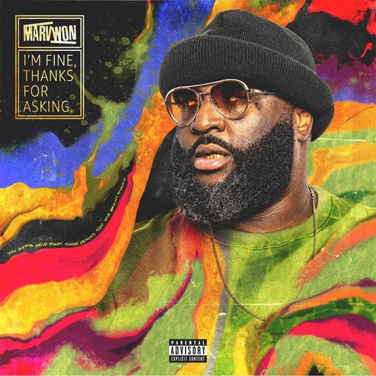 Marv Won - I'm Fine, Thanks For Asking (ORANGE, YELLOW & RED COLOR-IN-COLOR VINYL) | - HIP HOP *NEW*