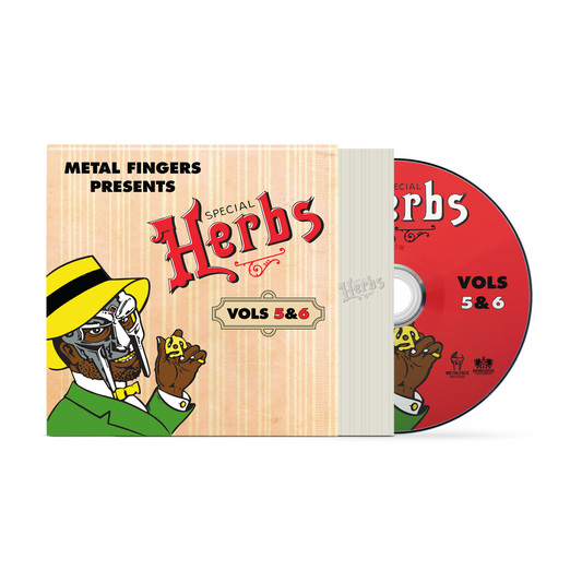 Metal Fingers Presents: Special Herbs Vol. 5 & 6 *PRE-ORDER 9/5/25*(CD) | Mint (M) Mint (M) - HIP HOP *NEW*