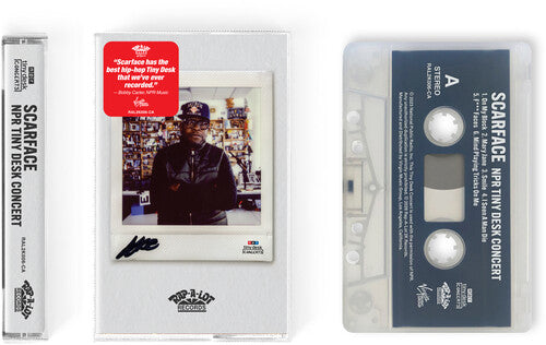 Scarface - (PRESALE 12/11/26) NPR Tiny Desk Concert (CASSETTE) | NEW - HIP HOP *NEW*
