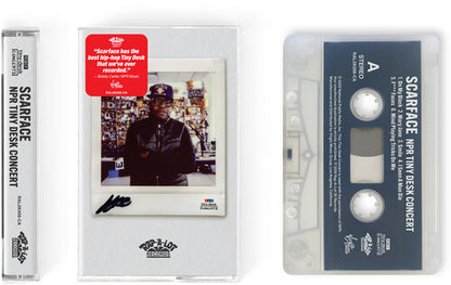Scarface - (PRESALE 12/11/26) NPR Tiny Desk Concert (CASSETTE) | NEW - HIP HOP *NEW*