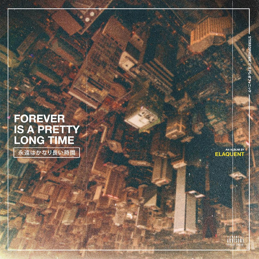 Elaquent - Forever is a Pretty Long Time (YELLOW & BLACK MARBLE VINYL) | - HIP HOP *NEW*