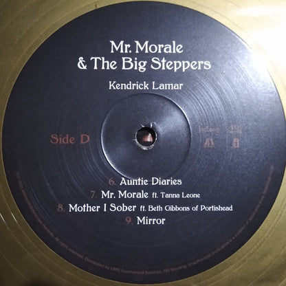 Kendrick Lamar - Mr. Morale & The Big Steppers *SEALED* (GOLD METALLIC 2xVINYL) | Mint (M) Mint (M) - HIP HOP *NEW*