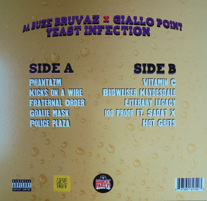 Yeast Infection (VINYL) | - HIP HOP *NEW*