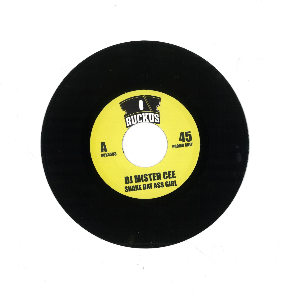 DJ Mister Cee - Shake Dat Ass / Where Brooklyn At? (VINYL 7" Ruckus 45s) | NEW - HIP HOP *NEW*