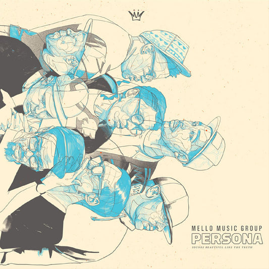 Mello Music Group - Persona (CLEAR & COLOR RORSCHACH VINYL) | - HIP HOP *NEW*