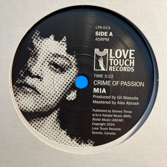 Crime Of Passion *7" | Mint (M) Generic