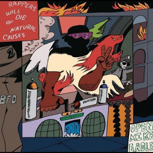 Open Mike Eagle - Rappers Will Die Of Natural Causes (SILVER VINYL) | - HIP HOP *NEW*