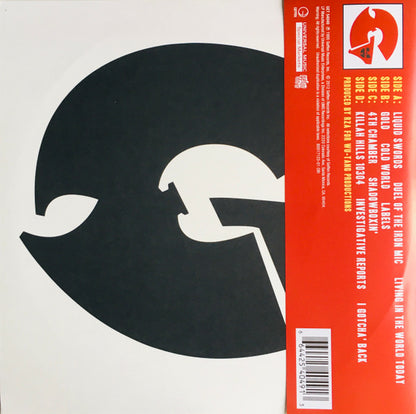 Liquid Swords - The Instrumentals (SLEEVE ONLY - NO VINYL) | Poor (P) Mint (M) - HIP HOP *NEW*