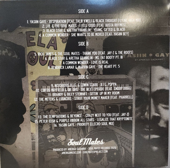 Soul Mates : B-Sides, Remixes, Rarities: Vol. 3 & 4 (2xVINYL) | Mint (M) Mint (M) - HIP HOP *NEW*