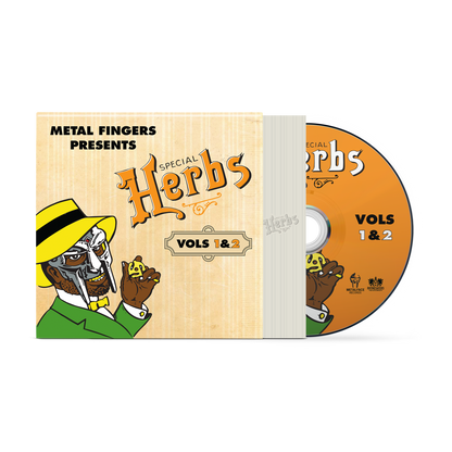 Metal Fingers Presents: Special Herbs Vol. 1 & 2 *PRE-ORDER 9/5/25*(CD) | Mint (M) Mint (M) - HIP HOP *NEW*