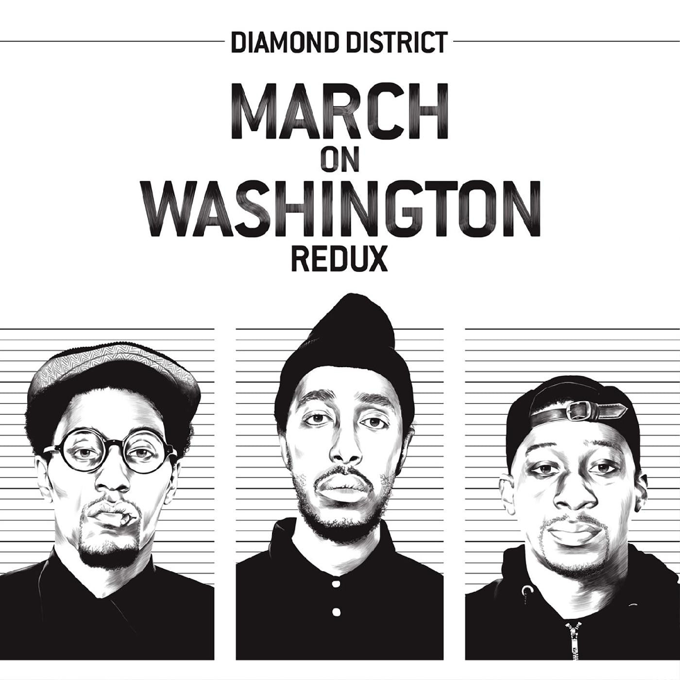 The Lasso, Jordan Hamilton, The Saxsquatch - March on Washington Redux (CD) | Mint (M) Mint (M) - HIP HOP *NEW*