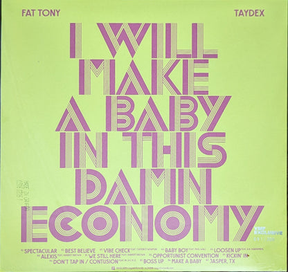 I Will Make A Baby In This Damn Economy (VMP VINYL) | Mint (M) Mint (M) - HIP HOP *NEW*