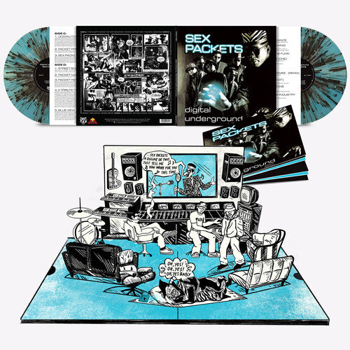 (PRE ORDER 3/20/26) Sex Packets (35th Anniversary) (BLACK/BLUE 2xVINYL) | Fair (F) - HIP HOP *NEW*
