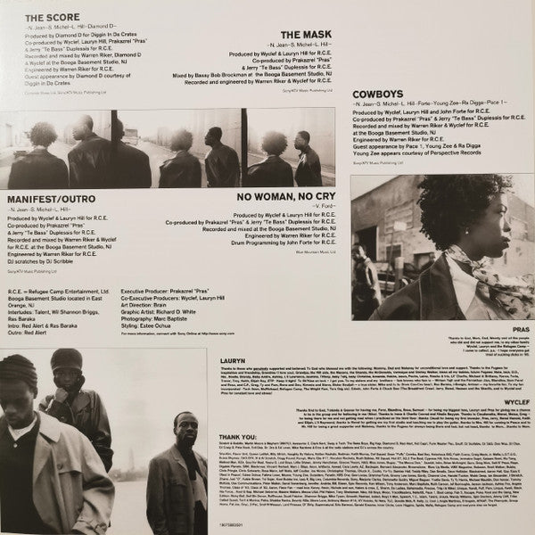 The Score | Mint (M) Mint (M) - HIP HOP/RAP *COLOR*