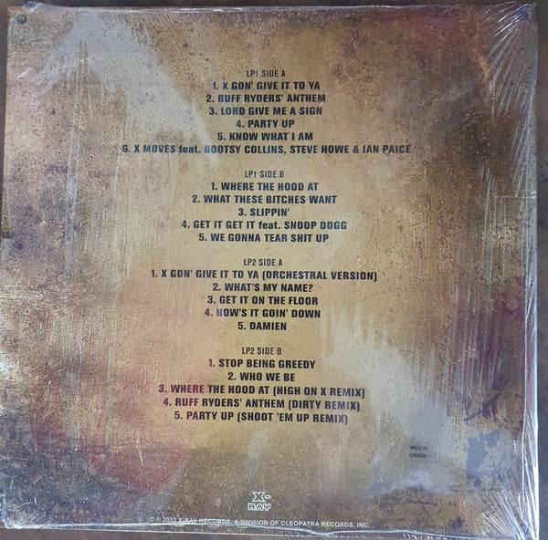 DMX - X Gon' Give It To Ya | Mint (M) Mint (M) - HIP HOP/RAP *NEW/COLOR*