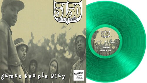 (PRE-ORDER 12/12/25) Games People Play - (Green Vinyl) | Mint (M) Mint (M) - HIP HOP/RAP *NEW/COLOR*