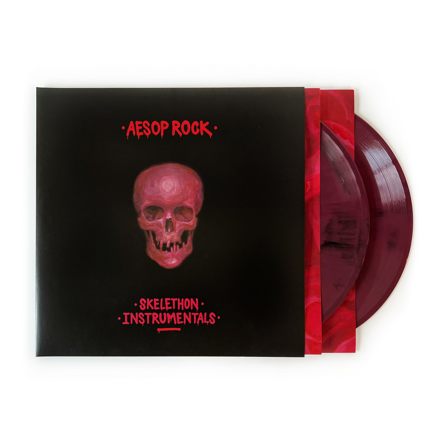 Skelethon: Instrumentals (MAROON & BLACK MARBLE VINYL) | Mint (M) Mint (M)