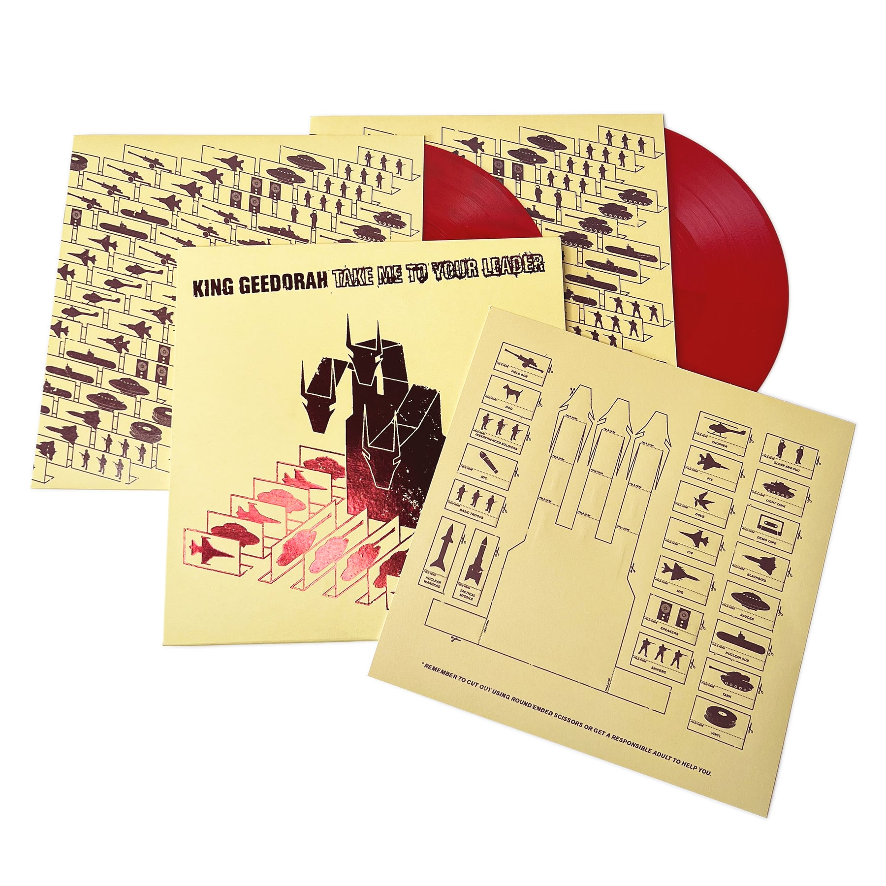 Take Me To Your Leader (RED VINYL) | Mint (M) Mint (M) - HIP HOP/RAP *SEALED/COLOR*