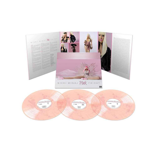 Pink Friday: 10th Anniversary (DELUXE | PINK & WHITE SWIRL VINYL) | Mint (M) Mint (M) - HIP HOP/RAP *SEALED/COLOR*