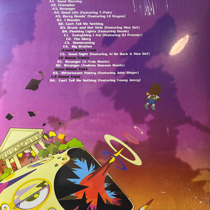 Kanye West - Graduation (VINYL 2xLP NON-GATEFOLD) | NEW Mint (M) Mint (M) - HIP HOP/RAP *SEALED/COLOR*