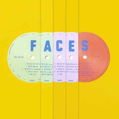 Faces (YELLOW VINYL) | Mint (M) Mint (M) - HIP HOP/RAP *SEALED/COLOR*