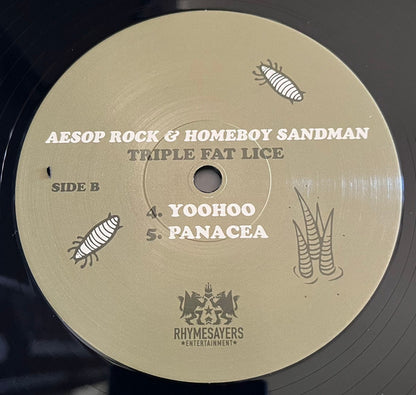 Aesop Rock & Homeboy Sandman - Triple Fat Lice | Mint (M) Mint (M) - HIP HOP/RAP *SEALED*