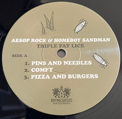 Aesop Rock & Homeboy Sandman - Triple Fat Lice | Mint (M) Mint (M) - HIP HOP/RAP *SEALED*