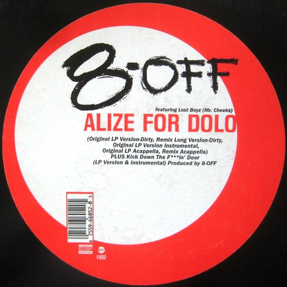 Alize For Dolo | Near Mint (NM) Near Mint (NM) - HIP HOP/RAP / USED *NEAR MINT*