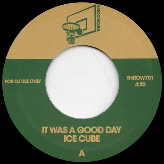 Ice Cube - It Was A Good Day / You Can Do It (7" VINYL) | Mint (M) Generic - HIP HOP/RAP *NEW*