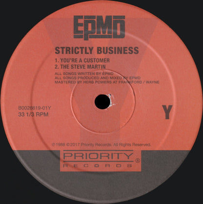 Strictly Business | Mint (M) Mint (M) - HIP HOP/RAP