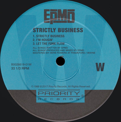 Strictly Business | Mint (M) Mint (M) - HIP HOP/RAP