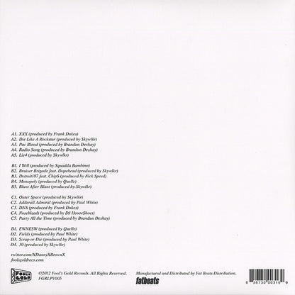 XXX | Mint (M) Mint (M) - HIP HOP/RAP