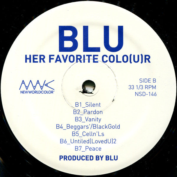 Blu (2) - Her Favorite Colo(u)r | Mint (M) Mint (M) - HIP HOP/RAP *SEALED*