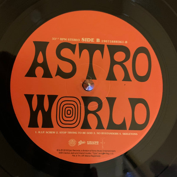 Travis Scott (2) Astroworld 2xLP Mint (M) Mint (M) – Love Vinyl Records