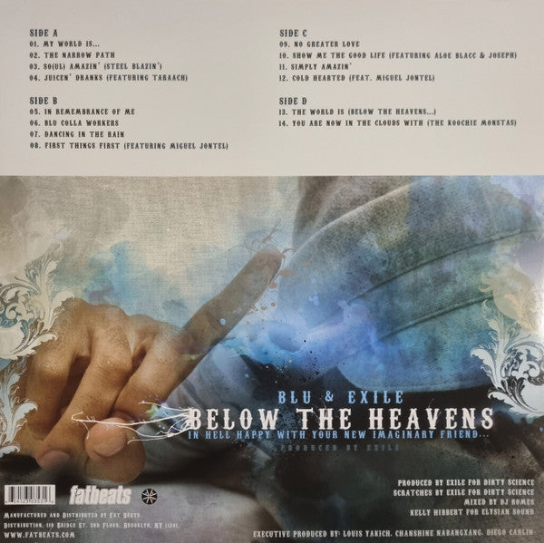 Below The Heavens (2xCOLOR VINYL & 7") | Mint (M) Mint (M) - HIP HOP *SEALED/COLOR*