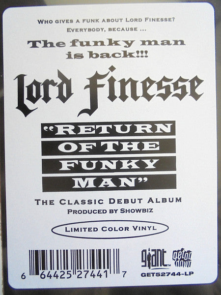 Return Of The Funky Man (TAN W/ BLACK SPLATTER VINYL) | Mint (M) Mint (M) - HIP HOP *SEALED/COLOR*
