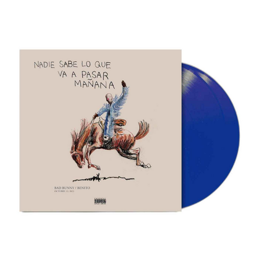 Nadie Sabe Lo Que Va A Pasar Mañana (BLUE VINYL) | Mint (M) Mint (M) - HIP HOP *SEALED/COLOR*
