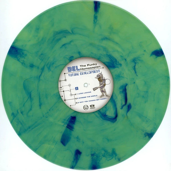 Del Tha Funkee Homosapien - Future Development (BLUE/GREEN MARBLED VINYL 2xLP) | NERW - HIP HOP *SEALED/COLOR*