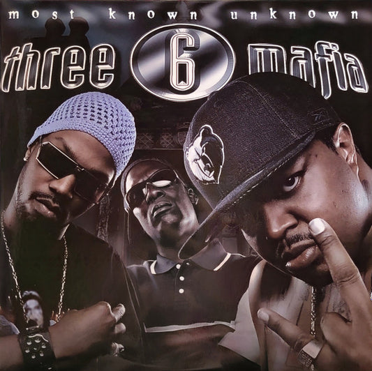 Three 6 Mafia - Most Known Unknown (SILVER VINYL LP LTD EDT Get On Down GET51466G) | NEW - HIP HOP *SEALED/COLOR*