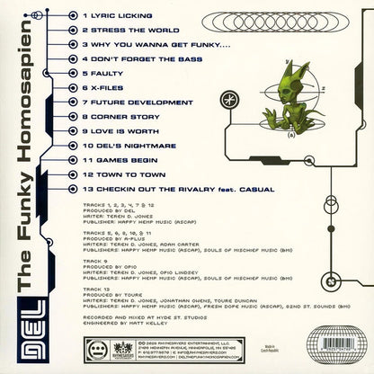 Del Tha Funkee Homosapien - Future Development (BLUE/GREEN MARBLED VINYL 2xLP) | NERW - HIP HOP *SEALED/COLOR*