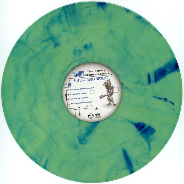 Del Tha Funkee Homosapien - Future Development (BLUE/GREEN MARBLED VINYL 2xLP) | NERW - HIP HOP *SEALED/COLOR*