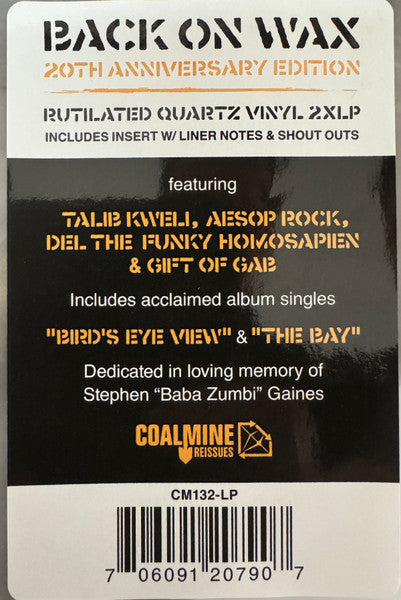 True & Livin' (2xCOLOR VINYL) | Mint (M) Mint (M) - HIP HOP *SEALED/COLOR*