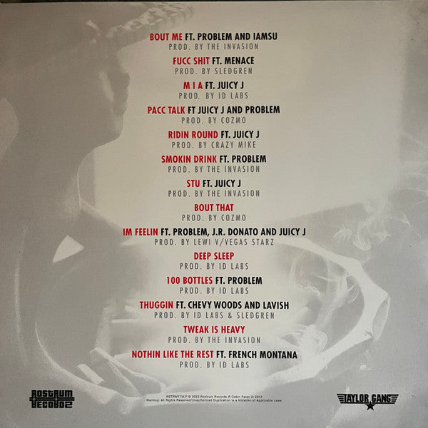 Wiz Khalifa - Cabin Fever Trilogy | Mint (M) Mint (M) - HIP HOP *SEALED/COLOR*